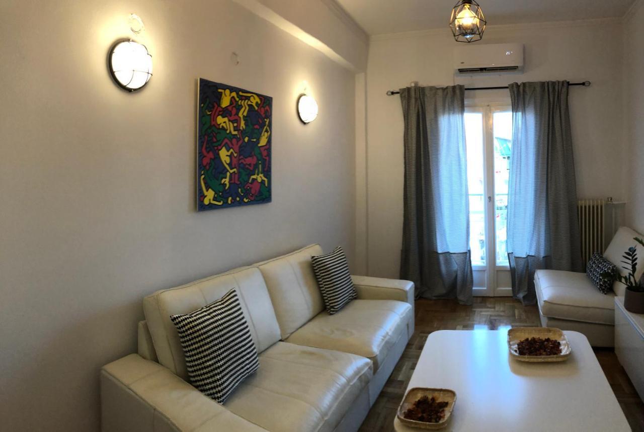 Cosy Apartment In Metaxourgeio Athen Exterior foto